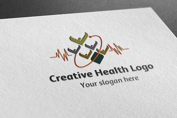 Creative Health Logo in Logo Templates - product preview 2
