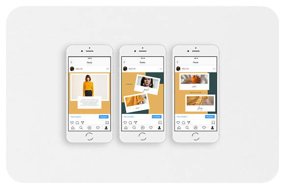 DAISY Instagram Feed in Instagram Templates - product preview 2