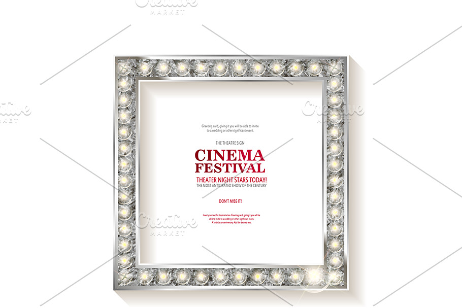 Cinema festival. 3 Frames