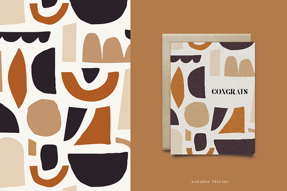 Paper Abstract 1 | Patterns + Shapes in Patterns - product preview 2