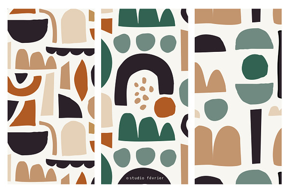 Paper Abstract 1 | Patterns + Shapes in Patterns - product preview 4