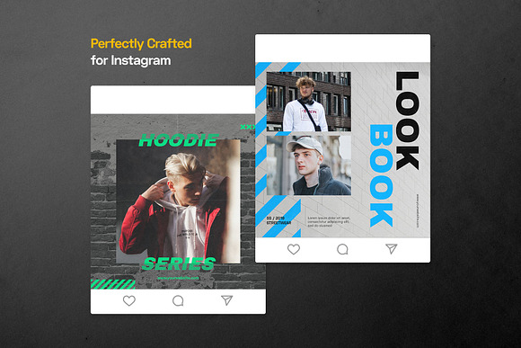 Instagram Bundle - Streetwear Vol.2 in Instagram Templates - product preview 7