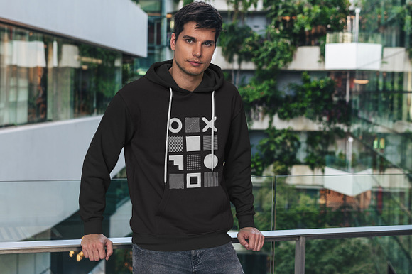 Hoodie Mock-Up Street Fashion vol.3 in Product Mockups - product preview 3