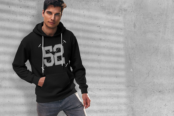 Hoodie Mock-Up Street Fashion vol.3 in Product Mockups - product preview 12