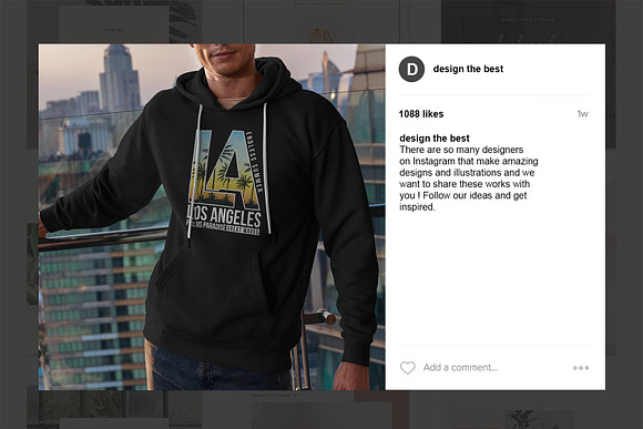 Hoodie Mock-Up Street Fashion vol.3 in Product Mockups - product preview 14