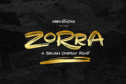 Zorra - Display Font