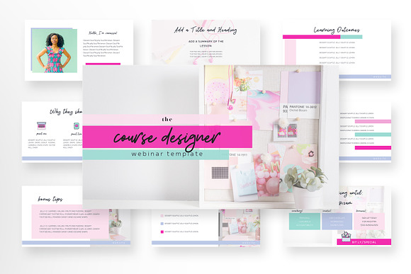 Canva Course Design Bundle in Magazine Templates - product preview 2