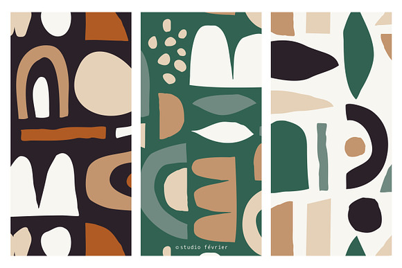 Paper Abstract 1 | Patterns + Shapes in Patterns - product preview 6
