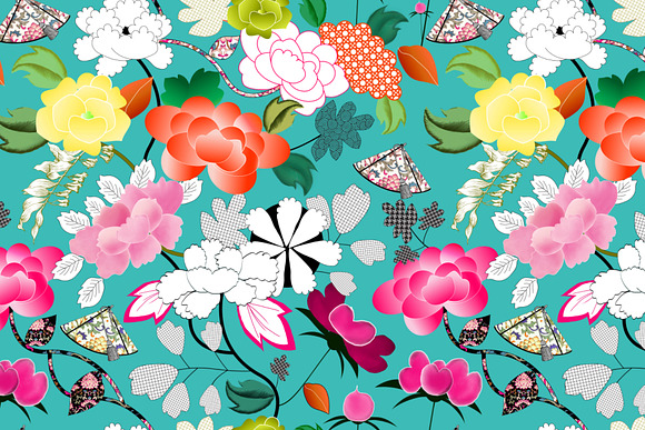 Chinoiserie POP! Seamless Pattern in Patterns - product preview 3