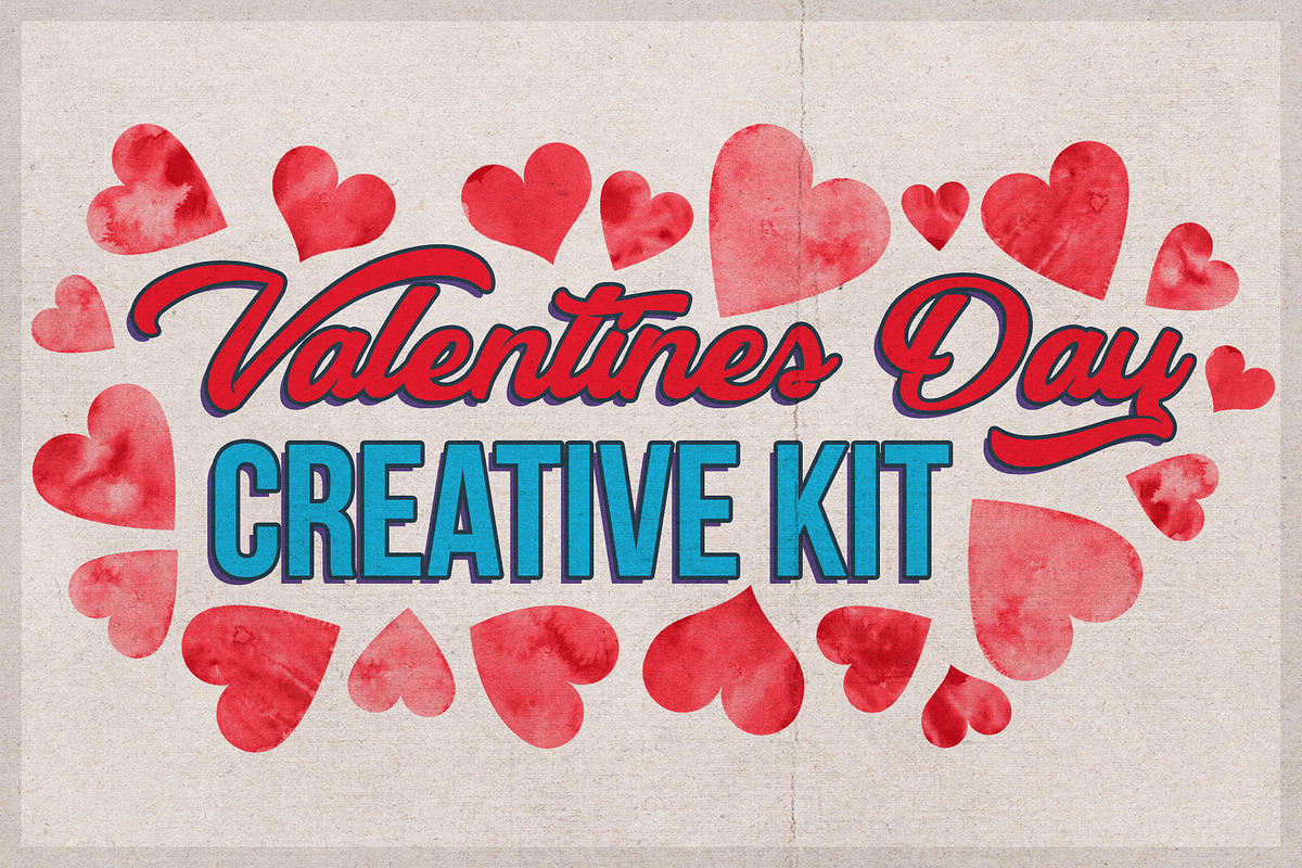 Valentine's Day - Creative Kit in Patterns - product preview 8