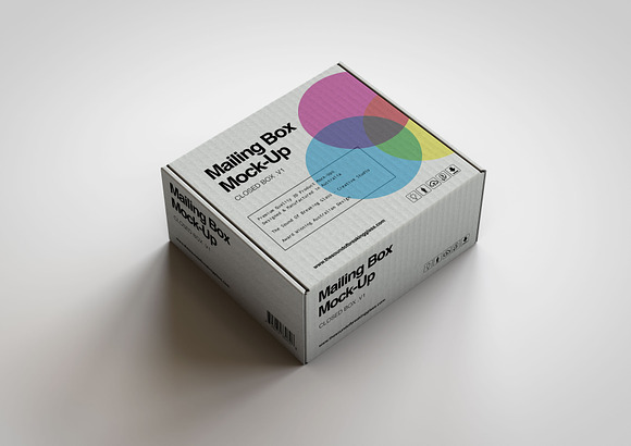Mailing | Shipping Box-Mock-Up in Product Mockups - product preview 2