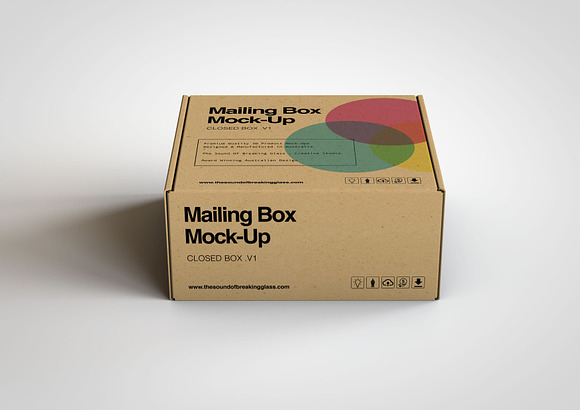Mailing | Shipping Box-Mock-Up in Product Mockups - product preview 3