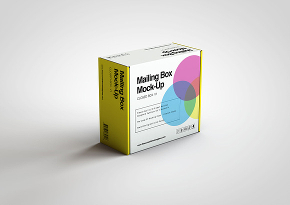 Mailing | Shipping Box-Mock-Up in Product Mockups - product preview 6
