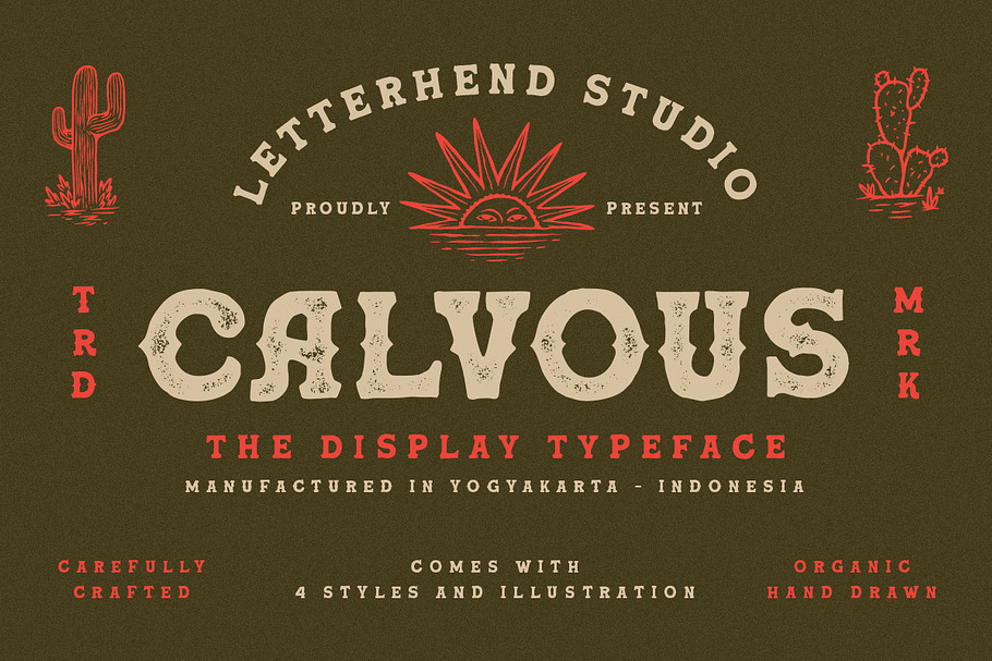 Calvous - Slab Serif Typeface in Slab Serif Fonts - product preview 8