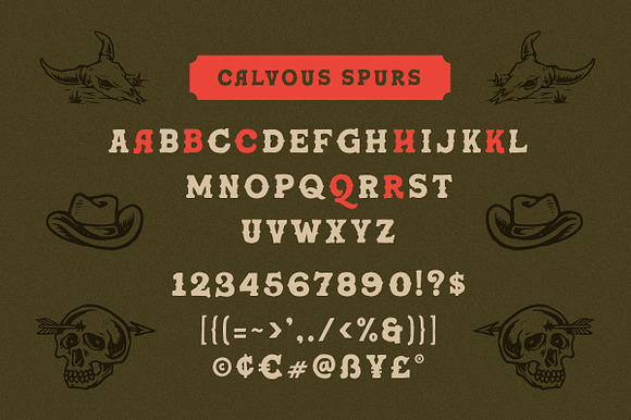 Calvous - Slab Serif Typeface in Slab Serif Fonts - product preview 8