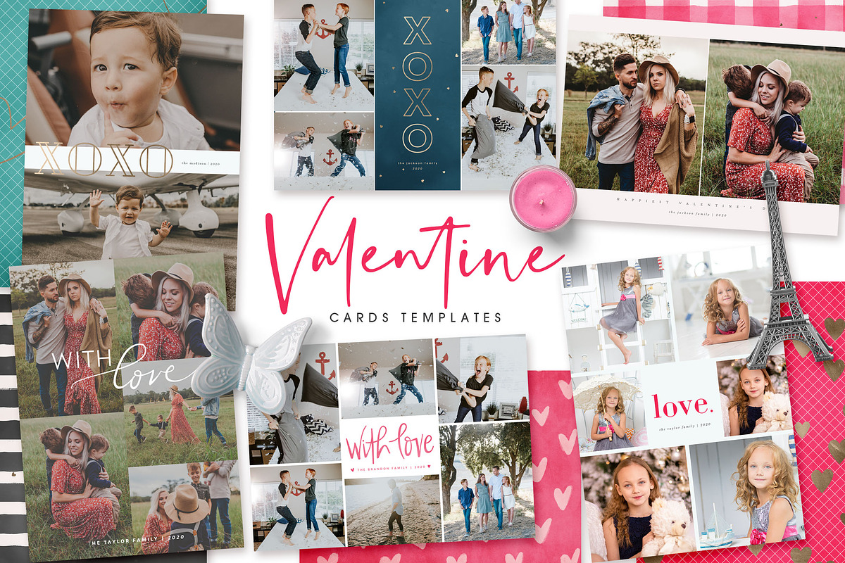 Valentine Card Templates in Card Templates - product preview 8