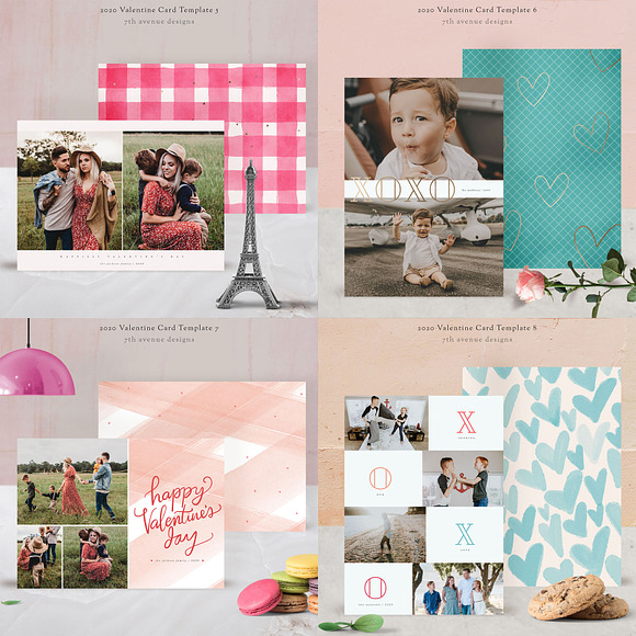 Valentine Card Templates in Card Templates - product preview 2