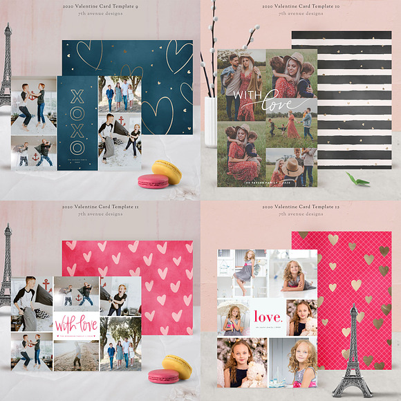 Valentine Card Templates in Card Templates - product preview 3