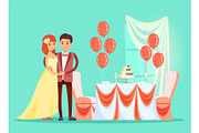 Celebration of Wedding Marriage