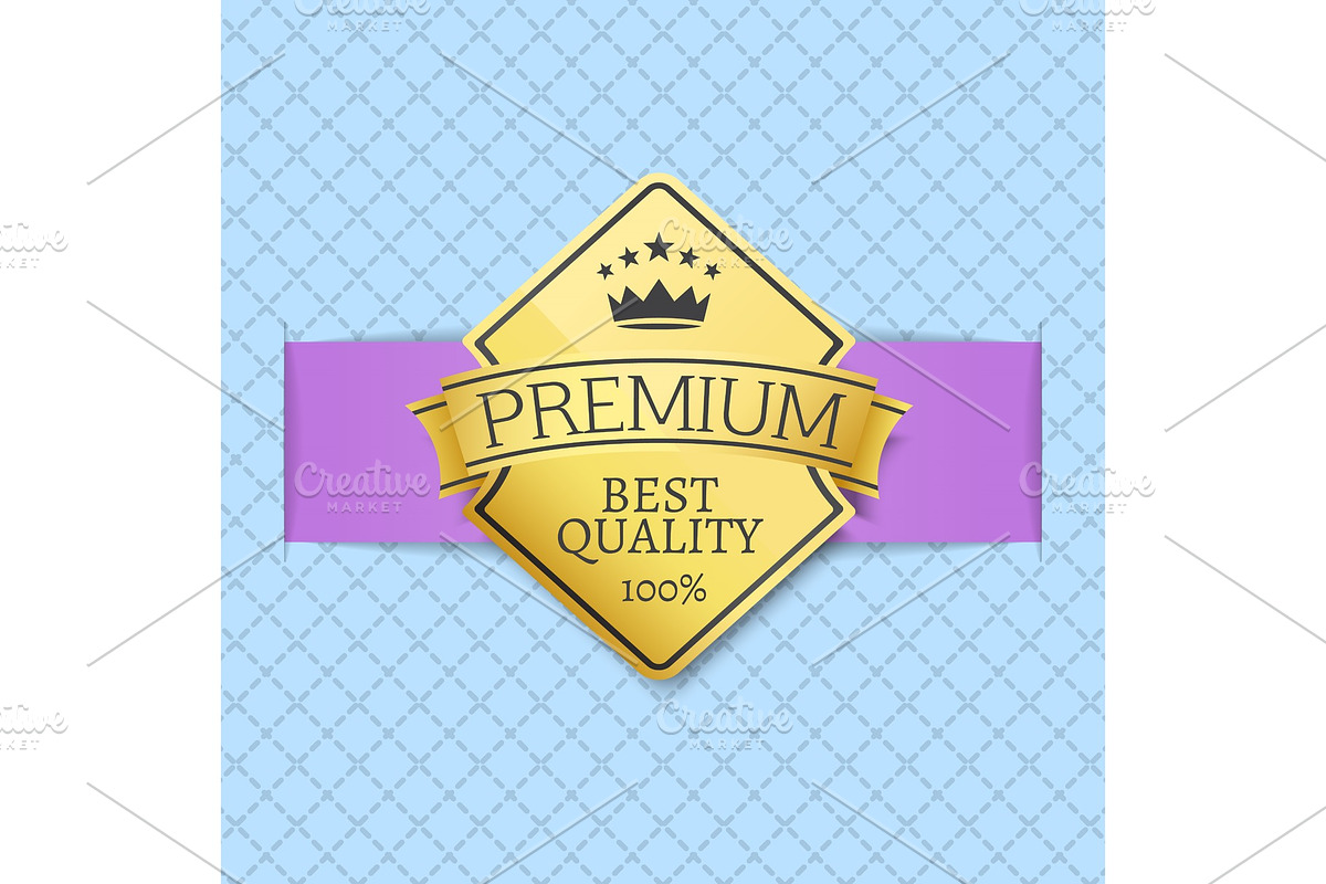 Premium Quality Seal Certificate of in Illustrations - product preview 8