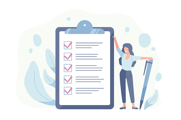 Successful tasks completion in Illustrations - product preview 1