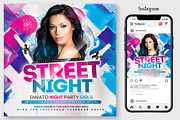 Street Night Party Flyer