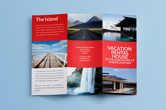 Rent My Home Tri-Fold Brochure in Brochure Templates - product preview 4