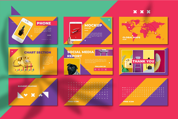 CHEERFUL - PowerPoint Template in PowerPoint Templates - product preview 6