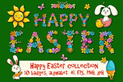 Happy Easter collection.