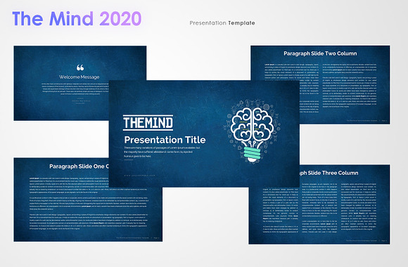 The Mind Power Point Template in PowerPoint Templates - product preview 4