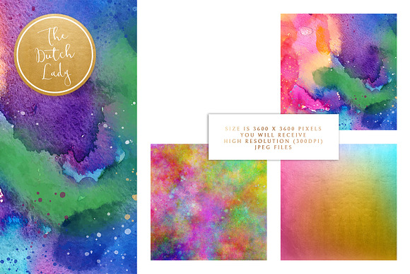 Digital Backgrounds Carnival & Holi in Textures - product preview 2