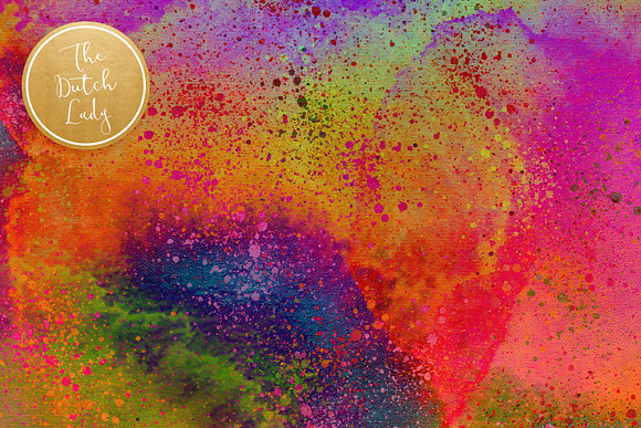 Digital Backgrounds Carnival & Holi in Textures - product preview 3