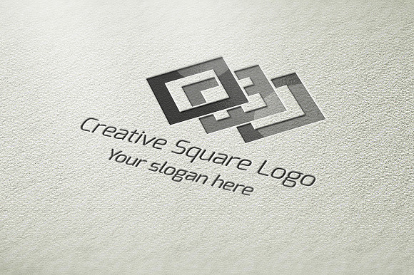 Creative Square Logo in Logo Templates - product preview 3