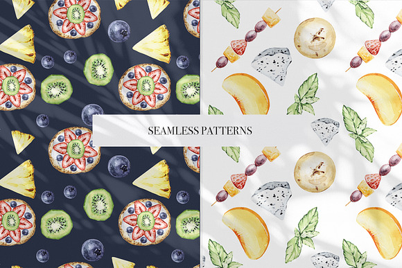 Sweet Life - watercolor clipart in Illustrations - product preview 12