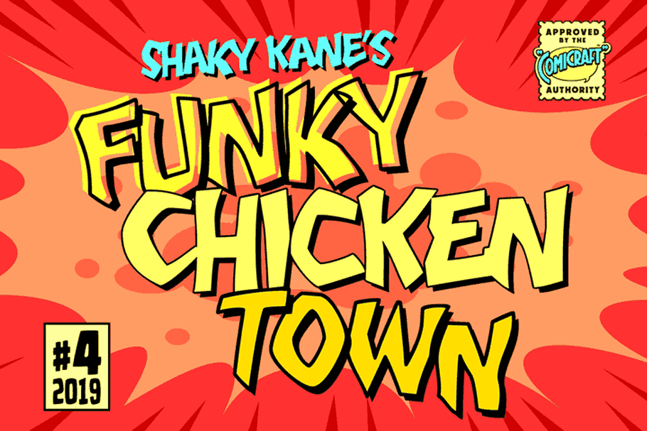 Funky Chicken Town in Display Fonts - product preview 8