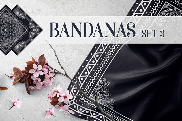 Bandanas Big Bundle in Illustrations - product preview 5