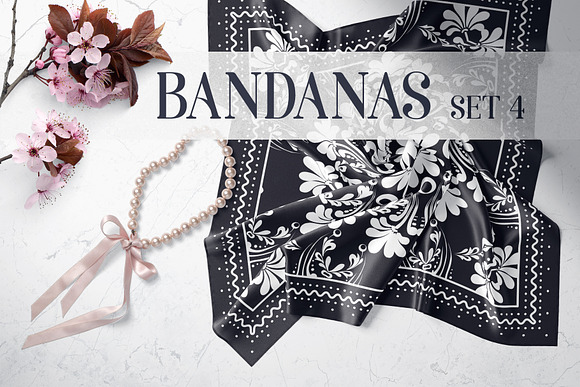Bandanas Big Bundle in Illustrations - product preview 7