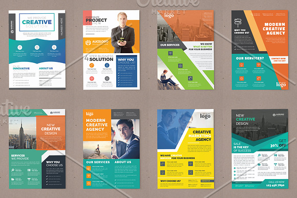 Business Flyer Bundle in Flyer Templates - product preview 2