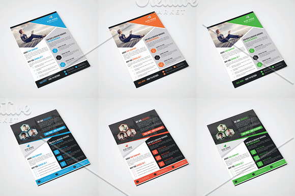 Business Flyer Bundle in Flyer Templates - product preview 9