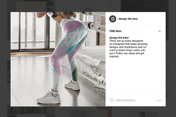 Leggings Mock-Up Gym Style in Product Mockups - product preview 10