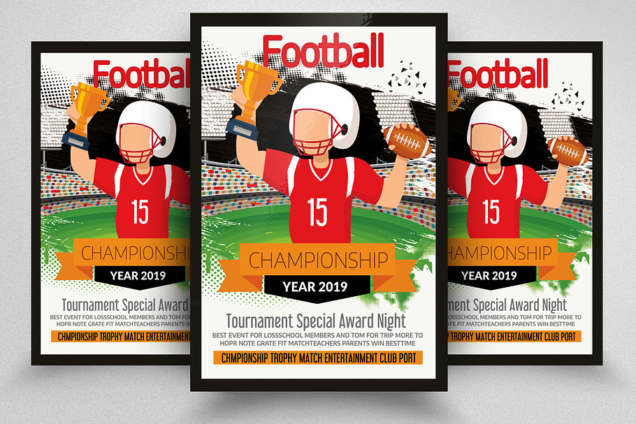 Football Championship Poster/Flyer