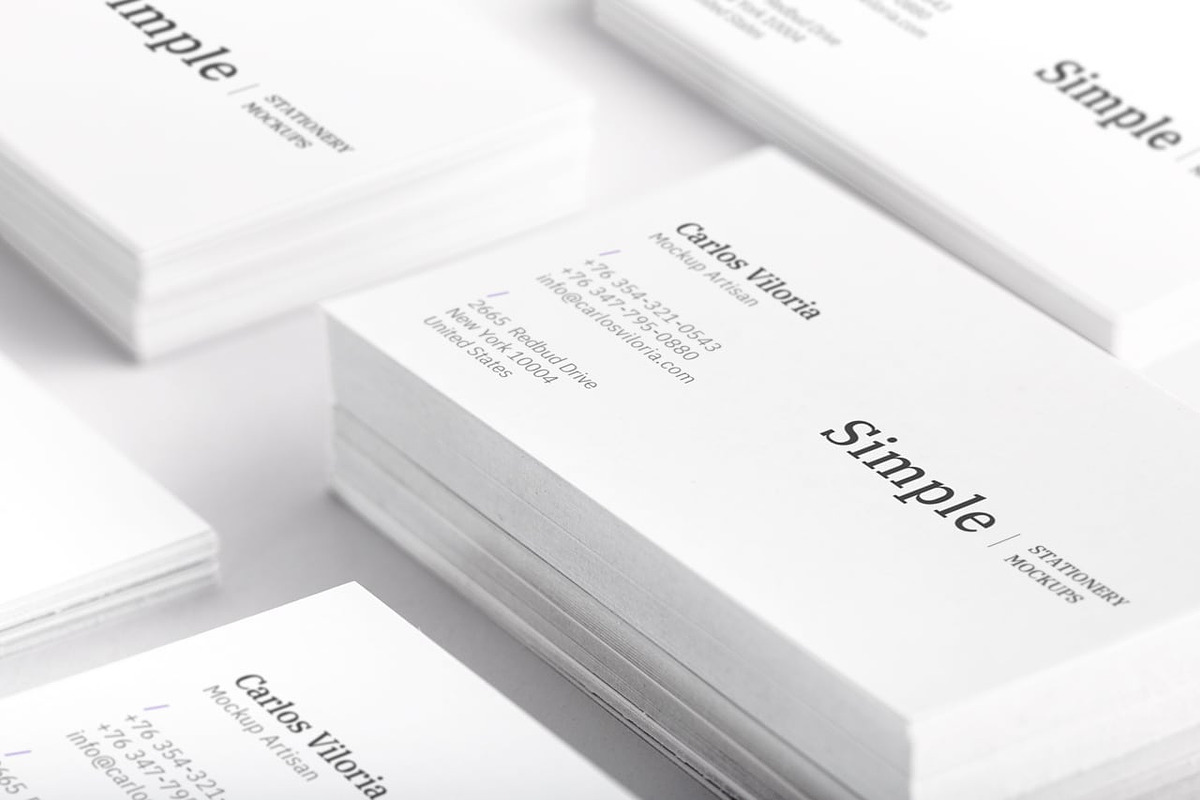 Business Cards Mockup 01 in Branding Mockups - product preview 8