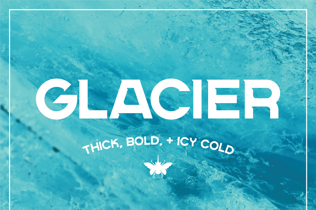 Glacier - Bold Serif Font in Serif Fonts - product preview 8