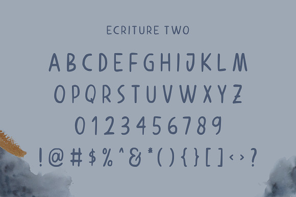 Ecriture || Handdrawn Font in Display Fonts - product preview 8