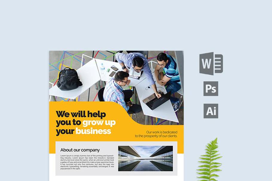 Flyer on MS Word