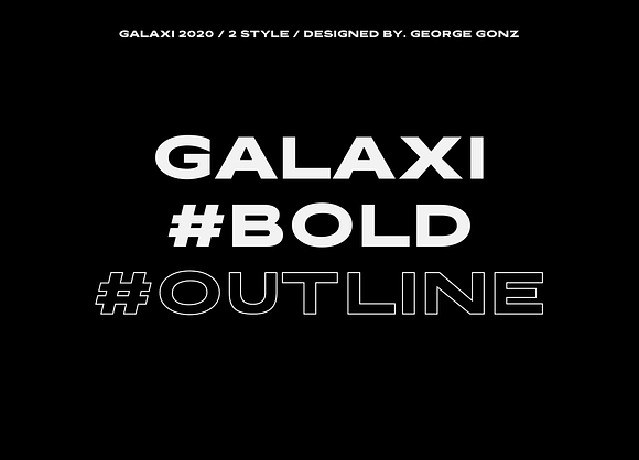 Galaxi Typeface in Sans-Serif Fonts - product preview 5