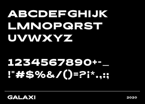 Galaxi Typeface in Sans-Serif Fonts - product preview 6
