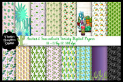 Cactus & Succulents Variety Papers
