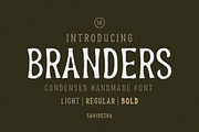 Branders - Condensed Handmade Font