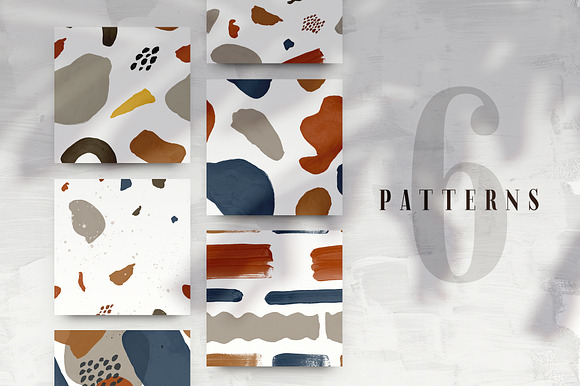 Abstract Backs & Pattern Pack in Patterns - product preview 7